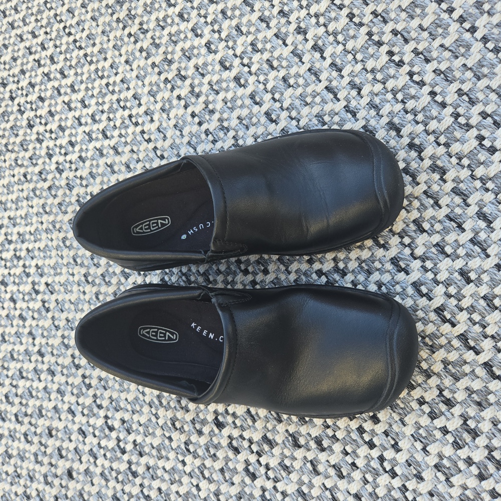 Keen Utility PTC Casual Shoes Women's 7 Black Low Top Slip-On Clogs 1006987
